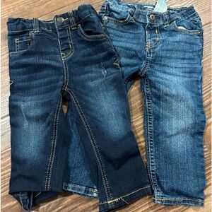 OshKosh and cat and Jack jeans size 18 month. Classic fit no stains. Boys jeans